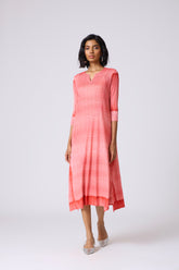 Nerissa Dress - Coral Sorbet